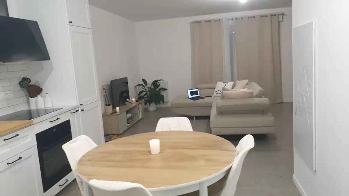 Chambre Calme Dans Une Maison Neuve Avec Jardin Billere Εξωτερικό φωτογραφία